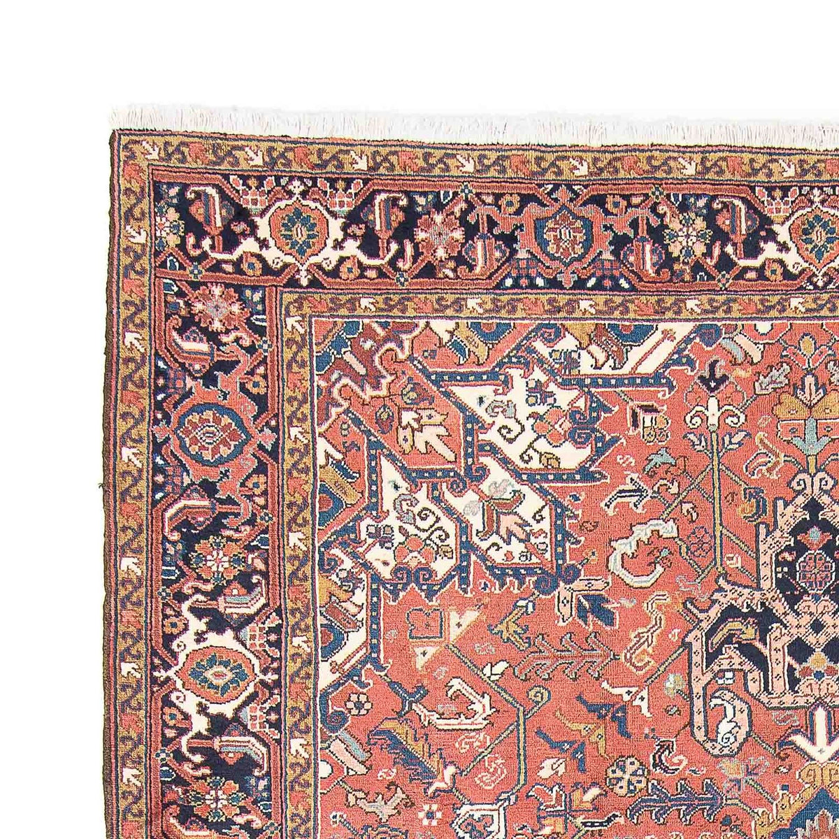 Alfombra persa - Nómada - 326 x 234 cm - rojo claro