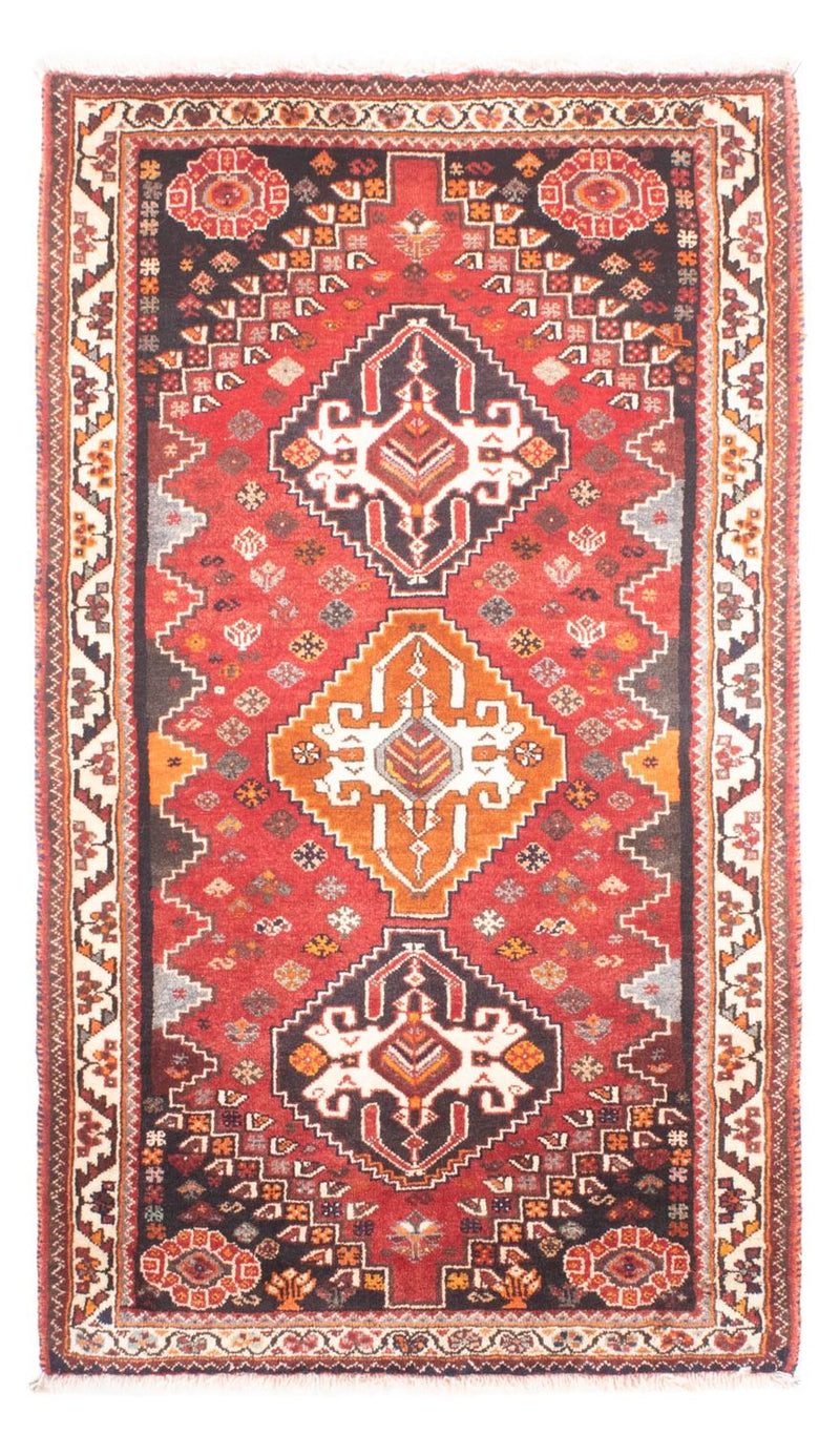 Alfombra persa - Nómada - 165 x 92 cm - rojo
