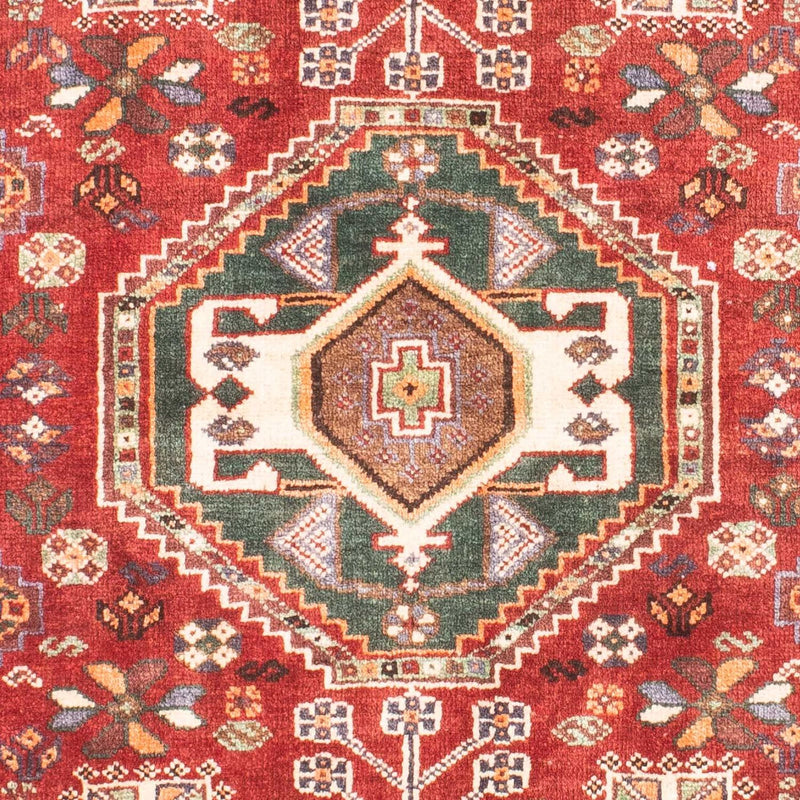 Alfombra persa - Nómada - 152 x 103 cm - rojo oscuro