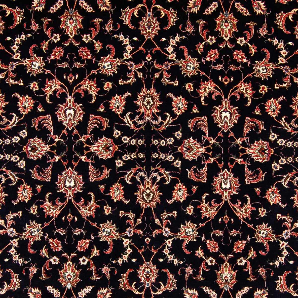 Alfombra persa - Bidjar - 400 x 301 cm - azul oscuro