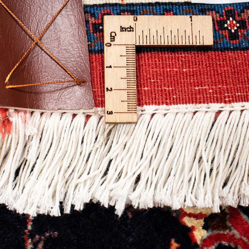 Alfombra persa - Bidjar - 400 x 301 cm - azul oscuro