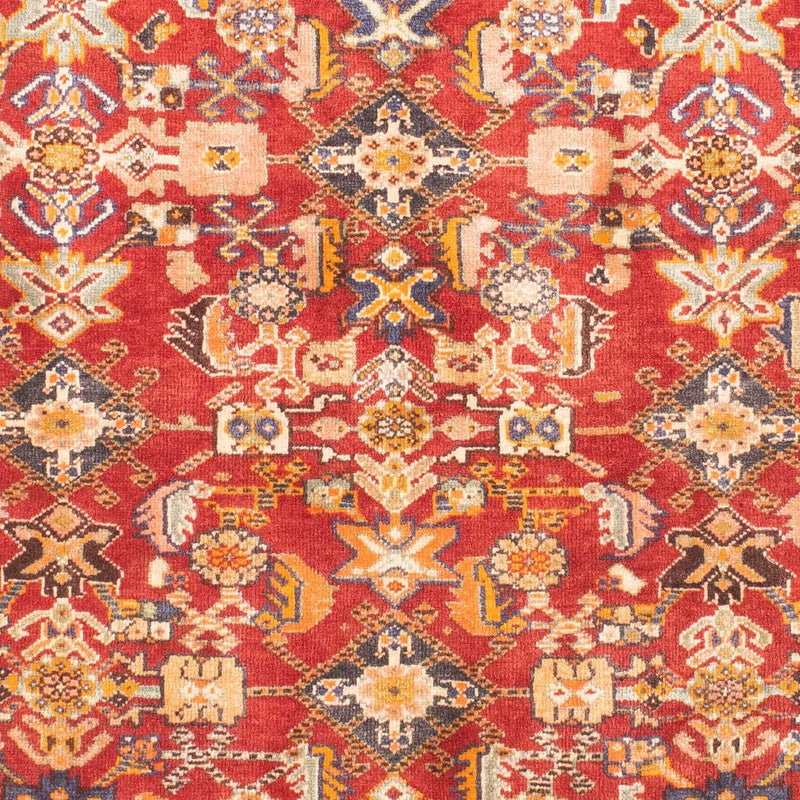 Alfombra persa - Nómada - 149 x 105 cm - rojo oscuro