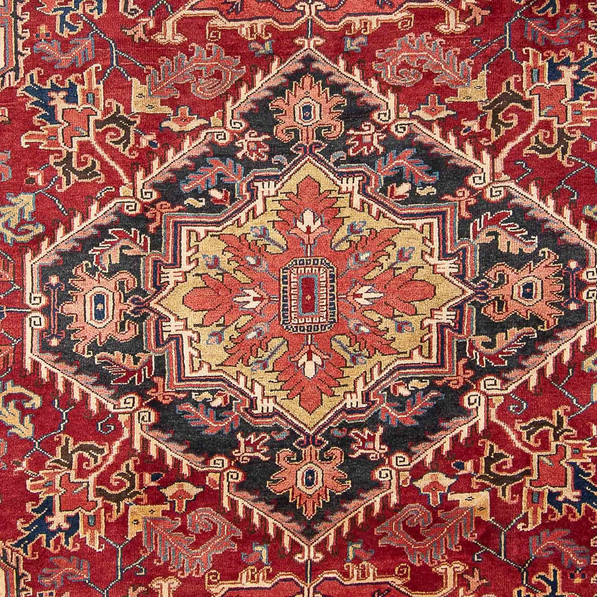 Alfombra persa - Nómada - 328 x 232 cm - rojo