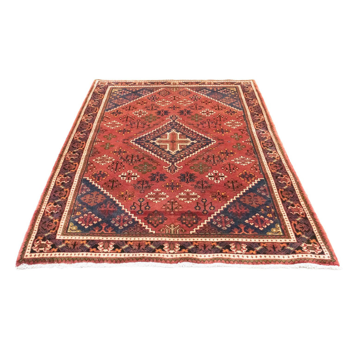Alfombra persa - Nómada - 210 x 133 cm - rojo
