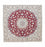Alfombra Persa - Nain - Real cuadrado - 160 x 155 cm - rojo oscuro