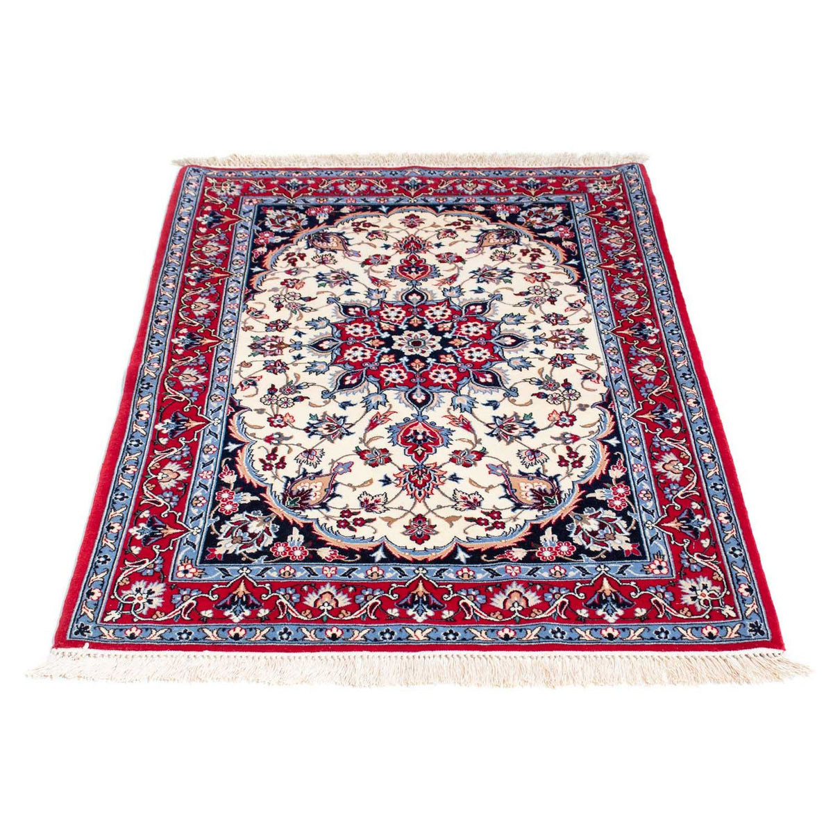 Alfombra Persa - Isfahan - Prima - 118 x 82 cm - beige