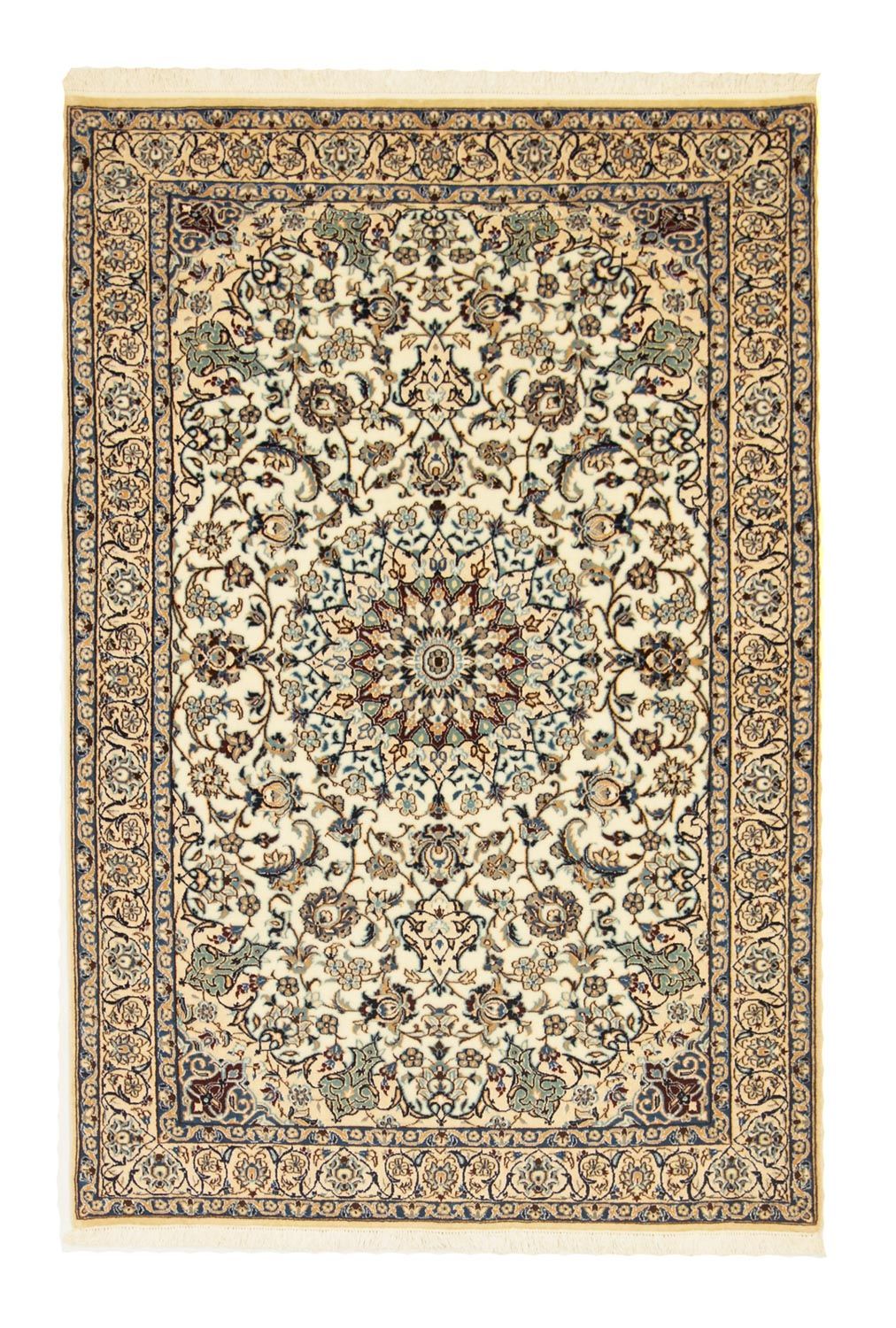Alfombra Persa - Nain - Prima - 150 x 99 cm - beige