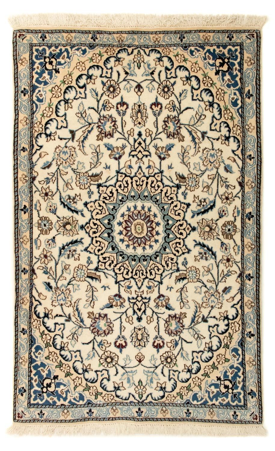 Alfombra Persa - Nain - Real - 136 x 85 cm - beige
