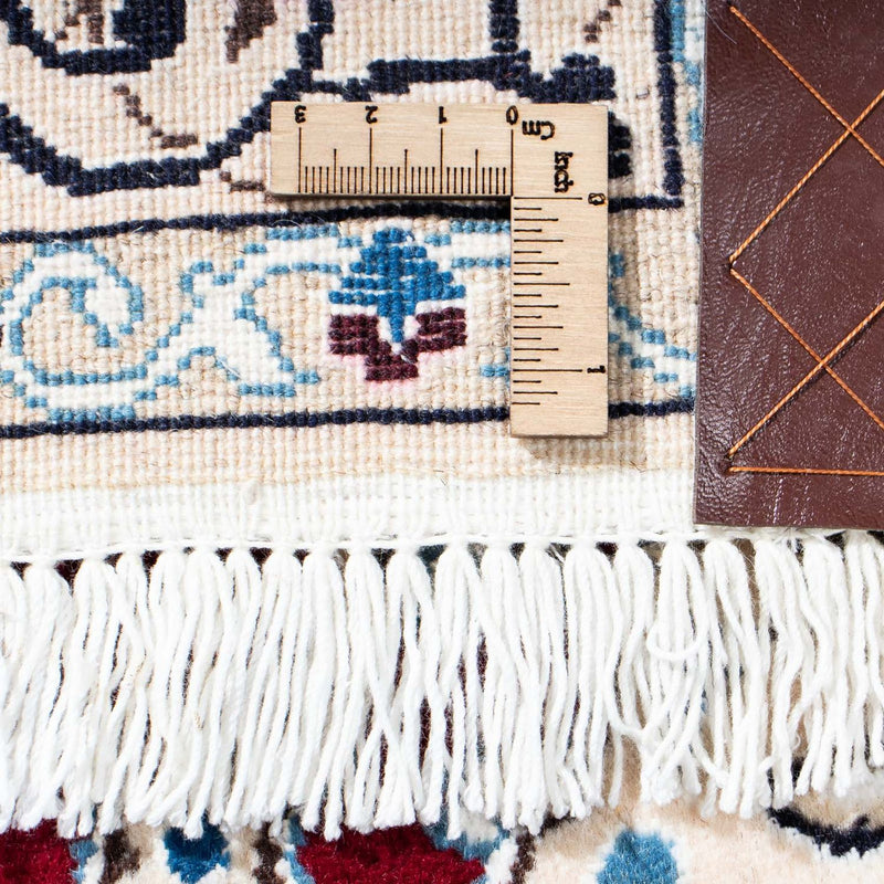 Alfombra Persa - Nain - Real - 169 x 110 cm - rojo oscuro