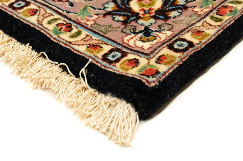 Alfombra persa - Ghom - 156 x 102 cm - negro