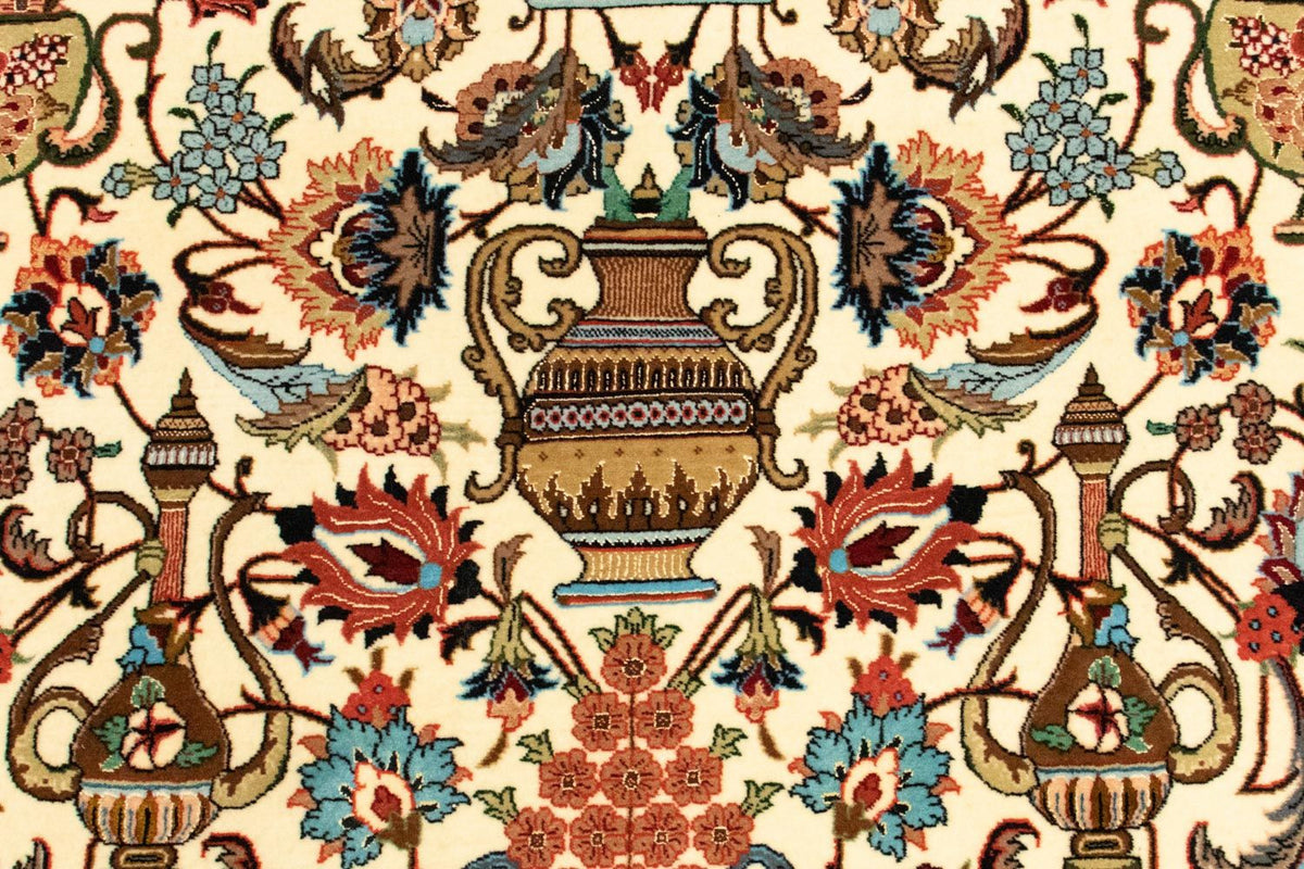 Alfombra persa - Ghom - 160 x 102 cm - beige