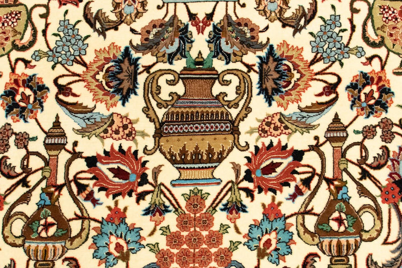 Alfombra persa - Ghom - 160 x 102 cm - beige