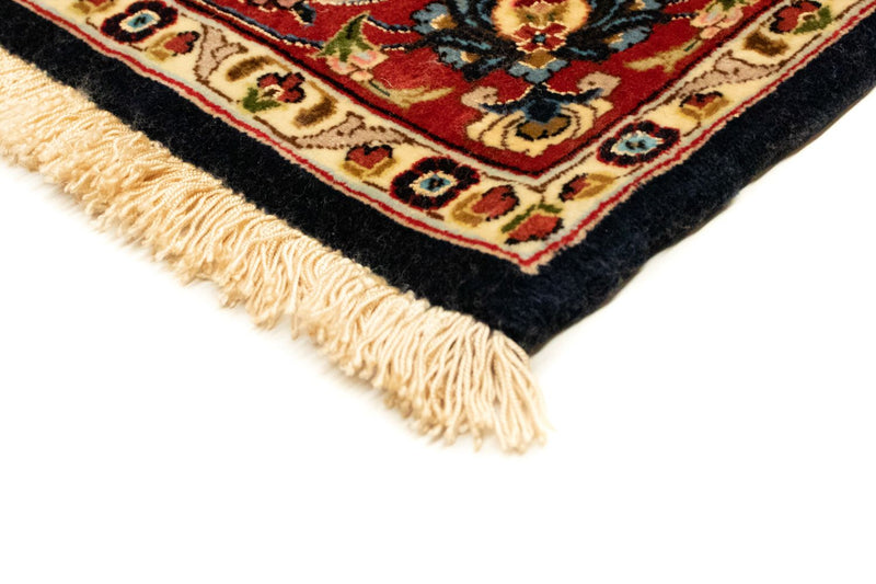 Alfombra persa - Ghom - 158 x 102 cm - azul oscuro