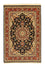 Alfombra persa - Ghom - 149 x 102 cm - negro