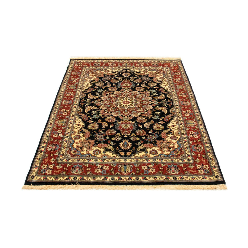 Alfombra persa - Ghom - 149 x 102 cm - negro