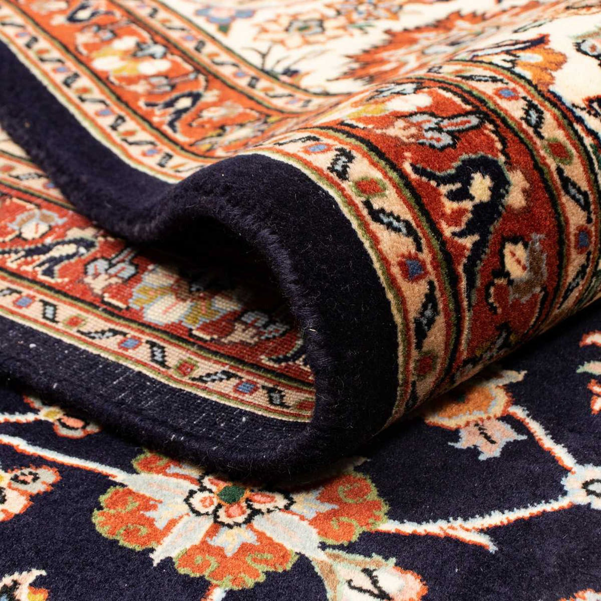 Alfombra persa - Clásica - 348 x 253 cm - azul oscuro