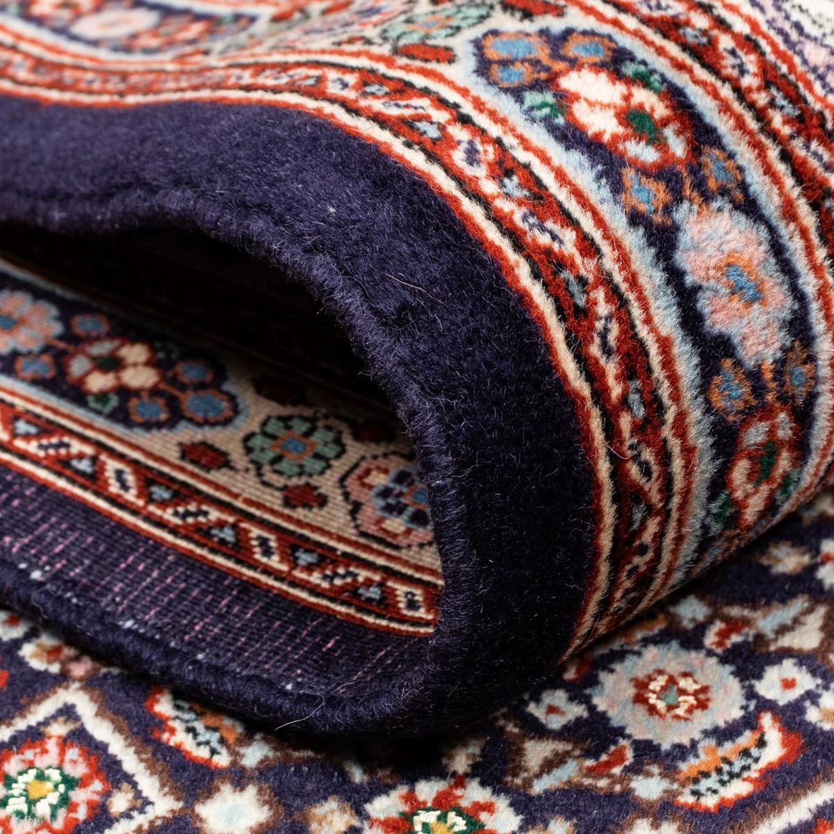 Alfombra persa - Clásica - 275 x 198 cm - azul oscuro