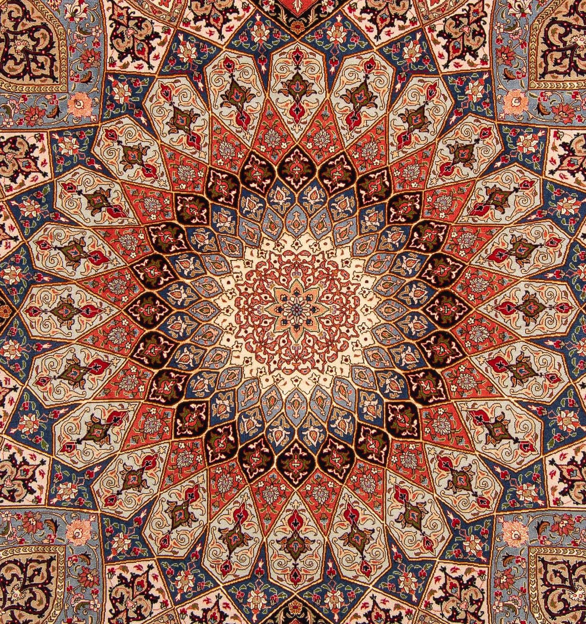 Alfombra Persa - Tabriz - Real - 252 x 205 cm - multicolor