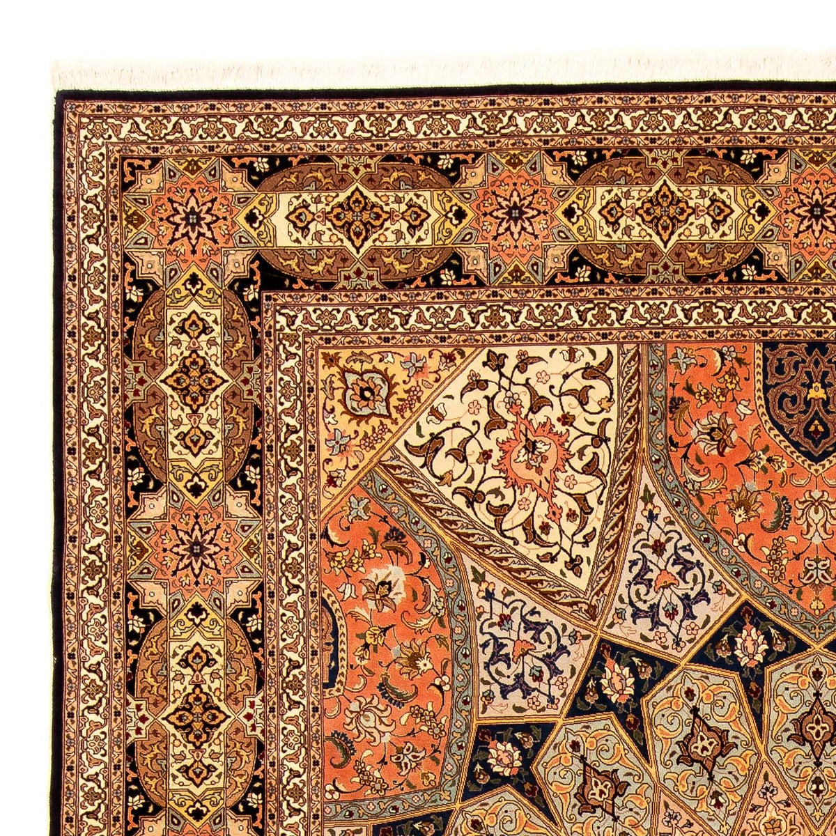 Alfombra Persa - Tabriz - Real - 363 x 254 cm - multicolor