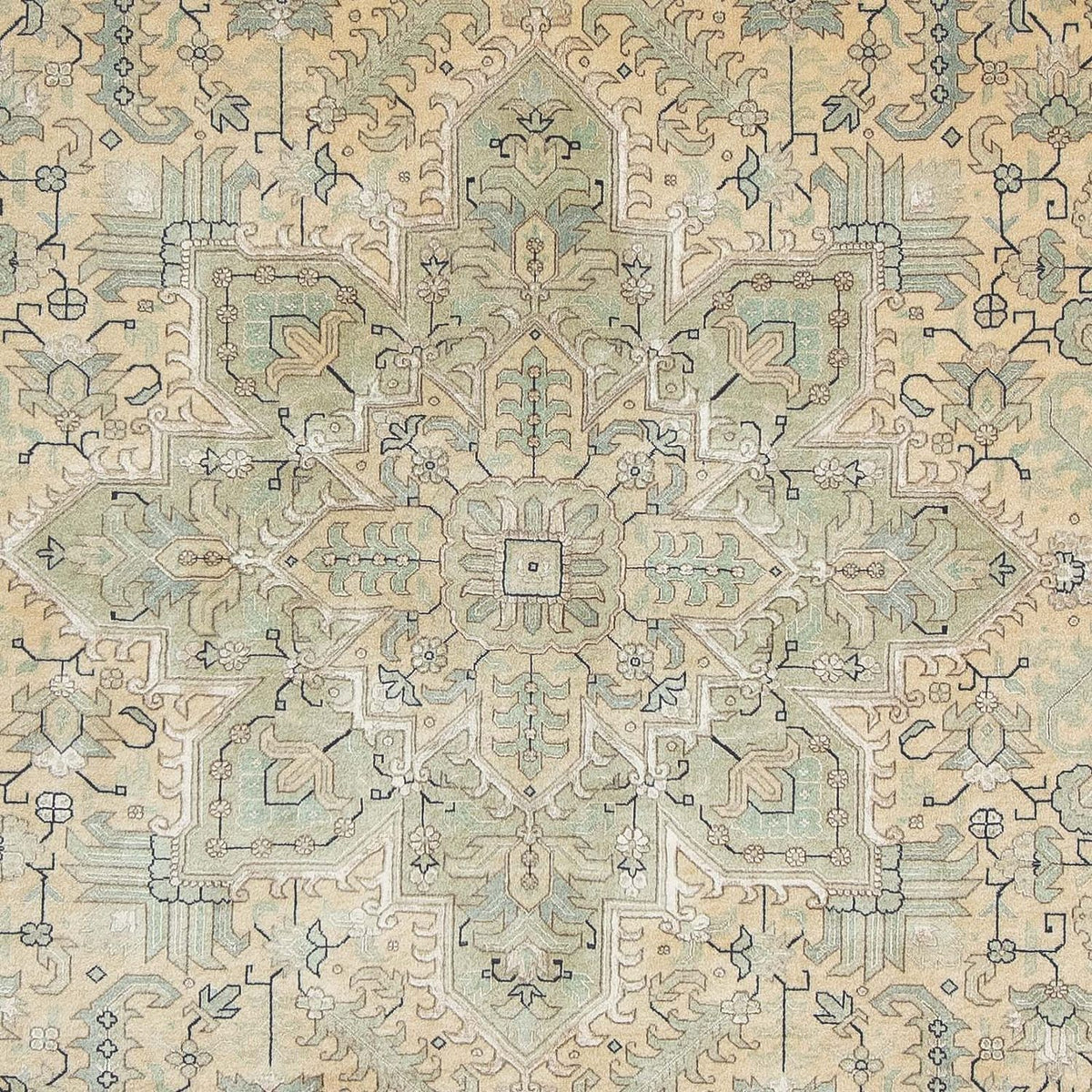 Alfombra Persa - Tabriz - Real - 292 x 203 cm - multicolor