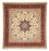 Alfombra Persa - Tabriz - Real cuadrado - 258 x 252 cm - beige