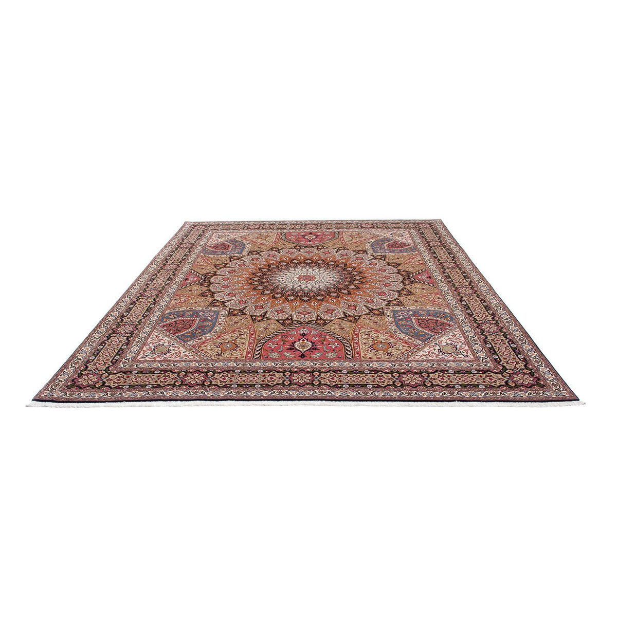 Alfombra Persa - Tabriz - Real - 302 x 254 cm - multicolor