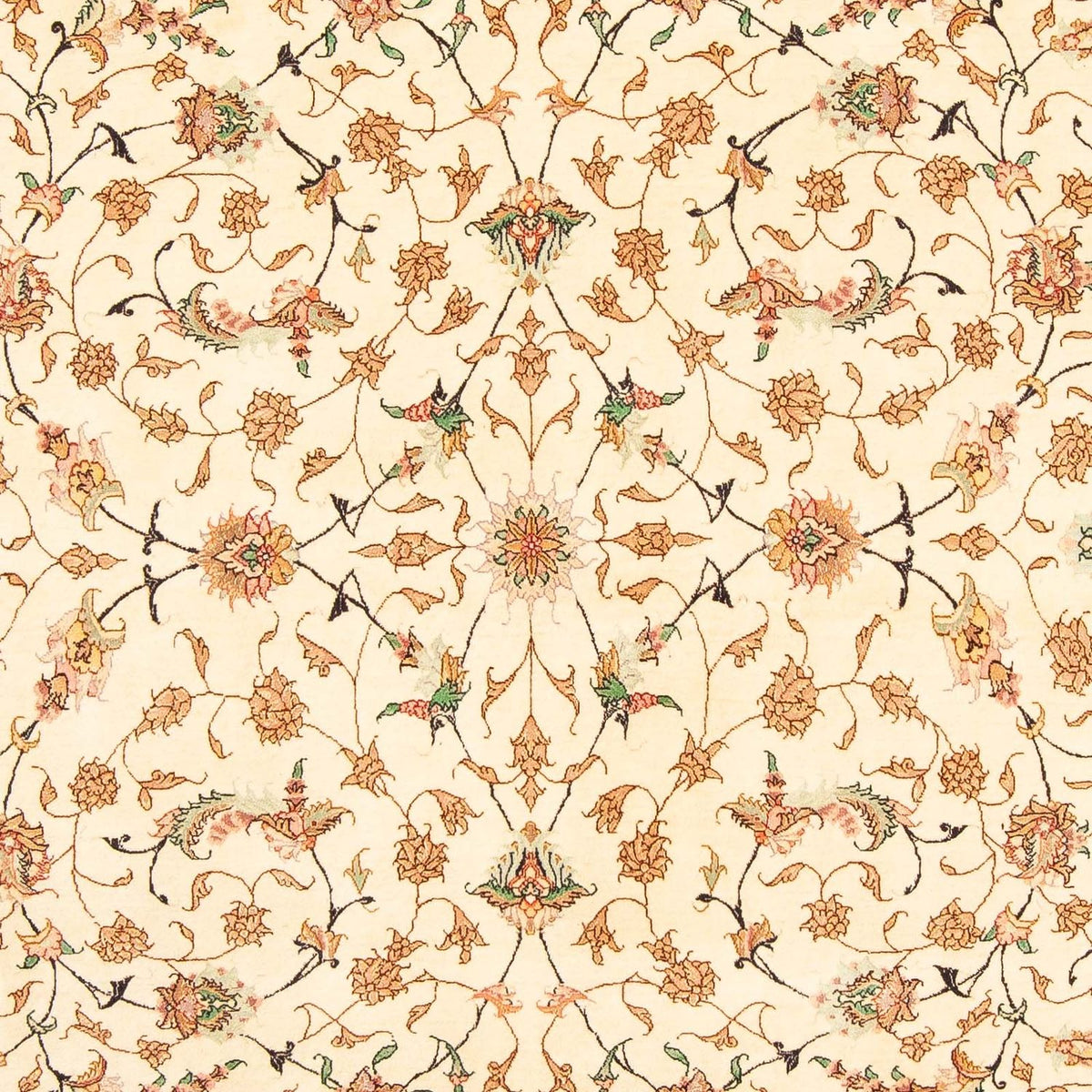 Alfombra Persa - Tabriz - Real - 281 x 201 cm - beige