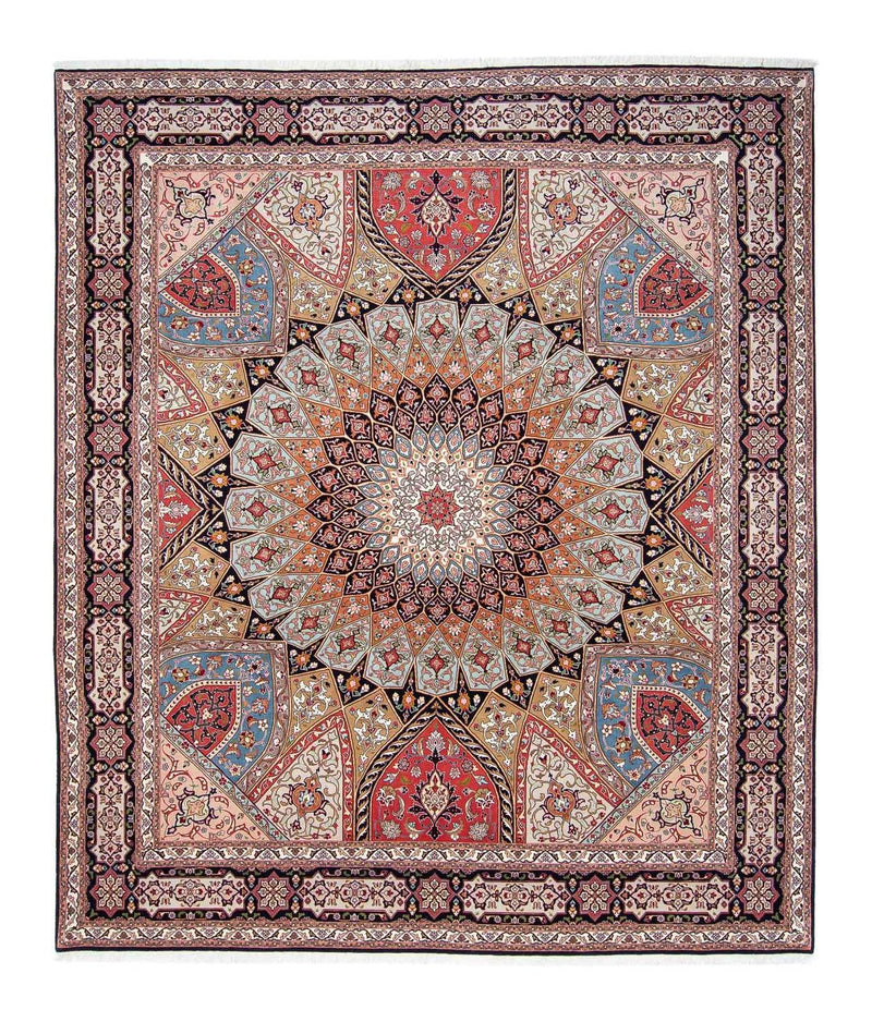 Alfombra Persa - Tabriz - Real - 304 x 253 cm - multicolor