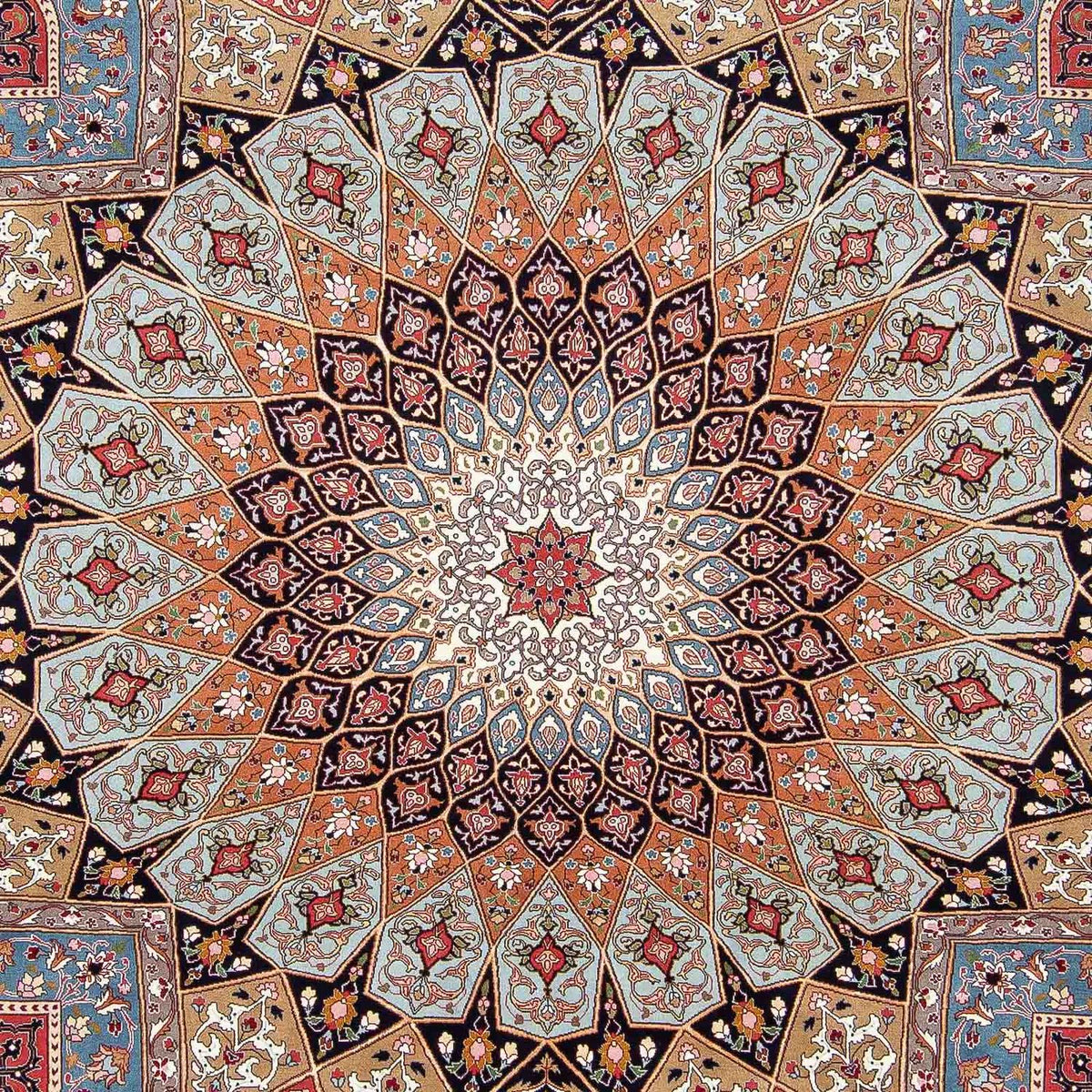 Alfombra Persa - Tabriz - Real - 304 x 253 cm - multicolor