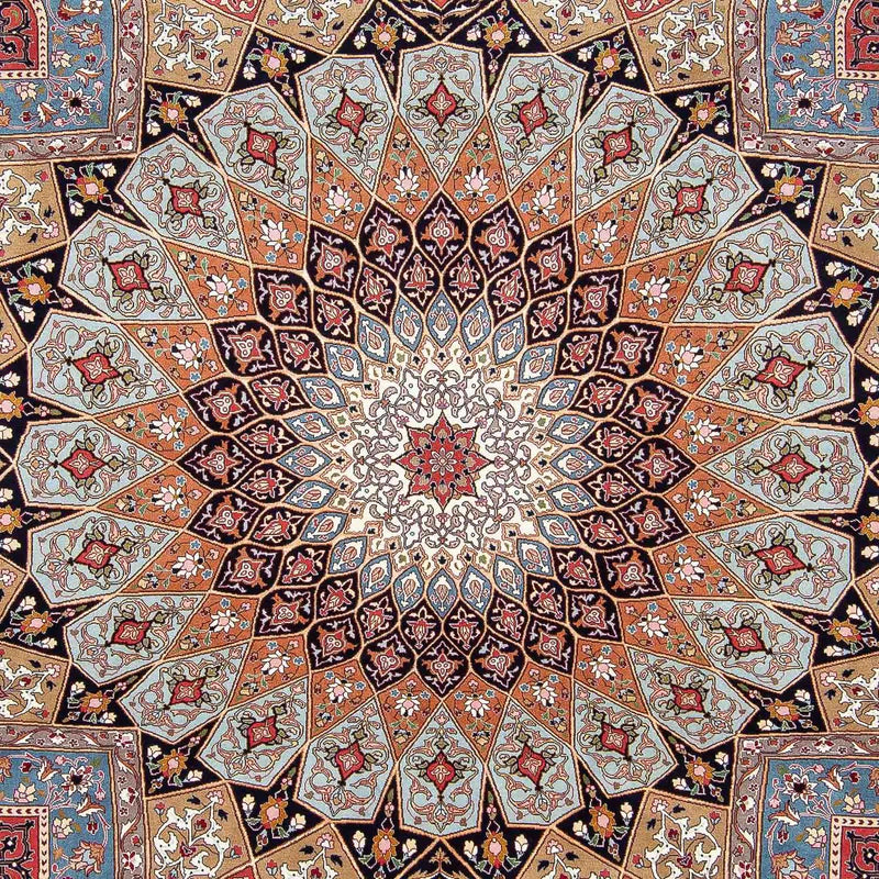 Alfombra Persa - Tabriz - Real - 304 x 253 cm - multicolor