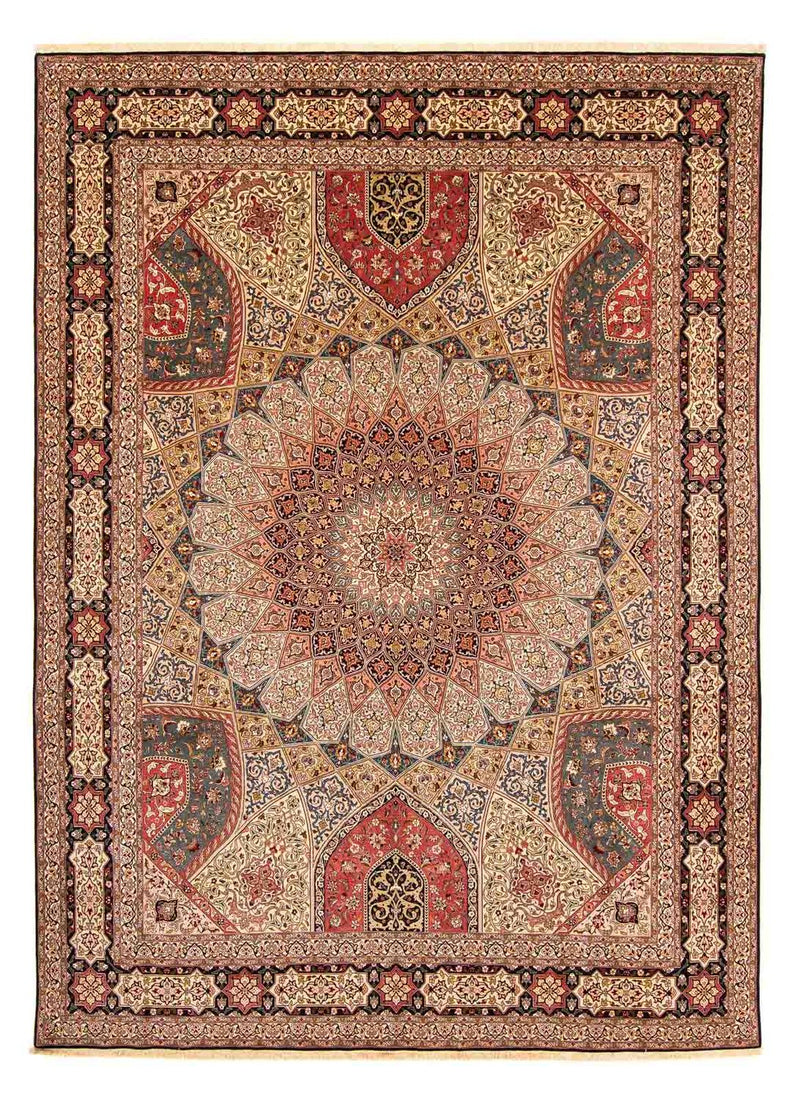 Alfombra Persa - Tabriz - Real - 398 x 298 cm - multicolor