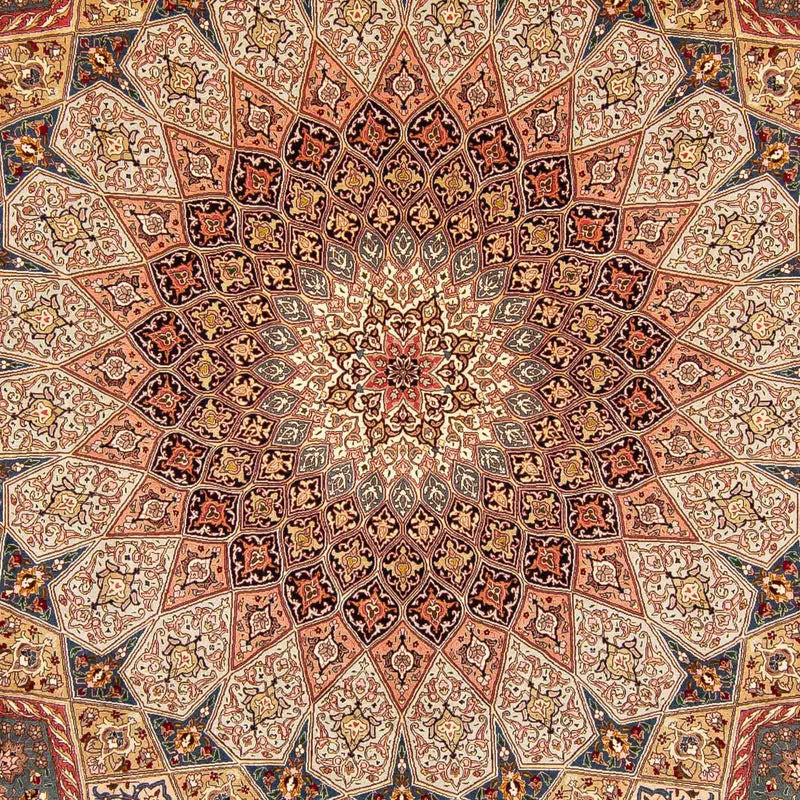Alfombra Persa - Tabriz - Real - 398 x 298 cm - multicolor