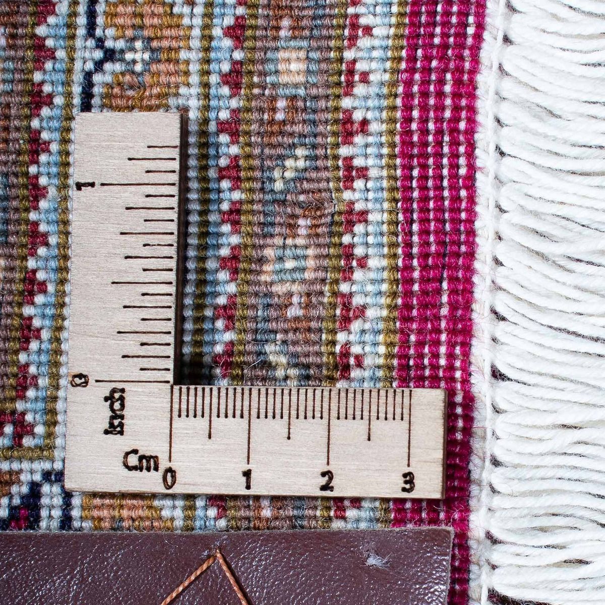 Alfombra persa - Tabriz - 192 x 155 cm - rojo claro