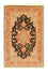 Alfombra Persa - Tabriz - Real - 153 x 100 cm - azul oscuro