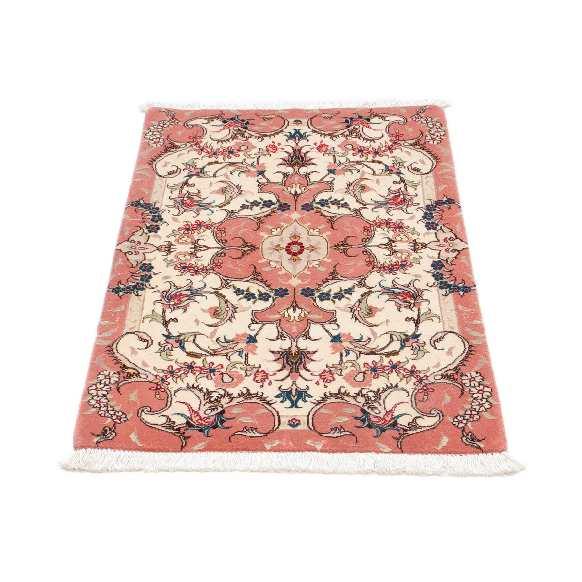 Alfombra Persa - Tabriz - Real - 90 x 60 cm - beige