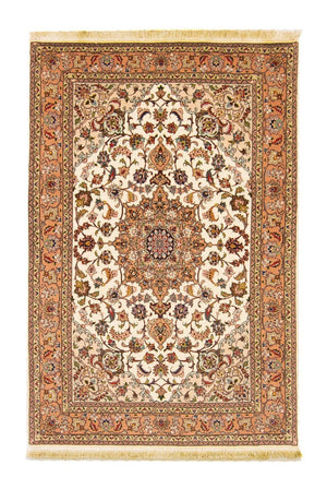 Alfombra Persa - Tabriz - Real - 157 x 103 cm - beige