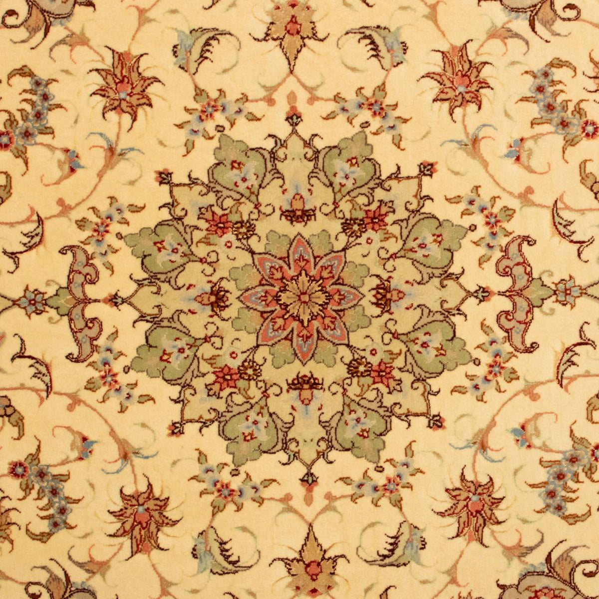 Alfombra Persa - Tabriz - Real - 162 x 102 cm - beige