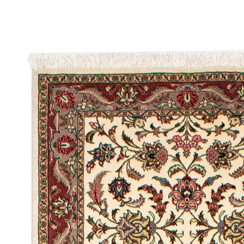 Alfombra de pasillo Alfombra Persa - Tabriz - Real - 298 x 72 cm - beige