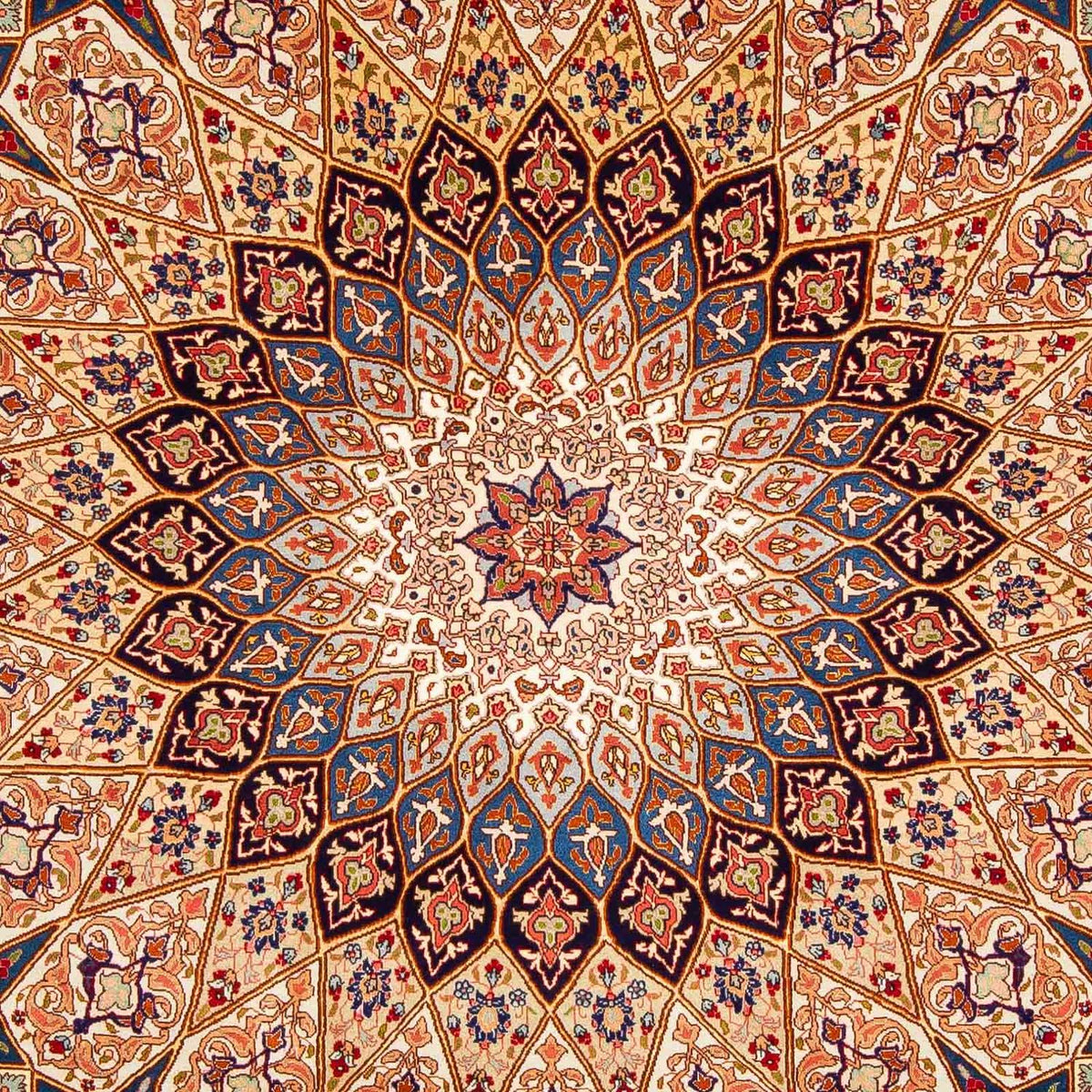 Alfombra Persa - Tabriz - Real - 301 x 200 cm - multicolor