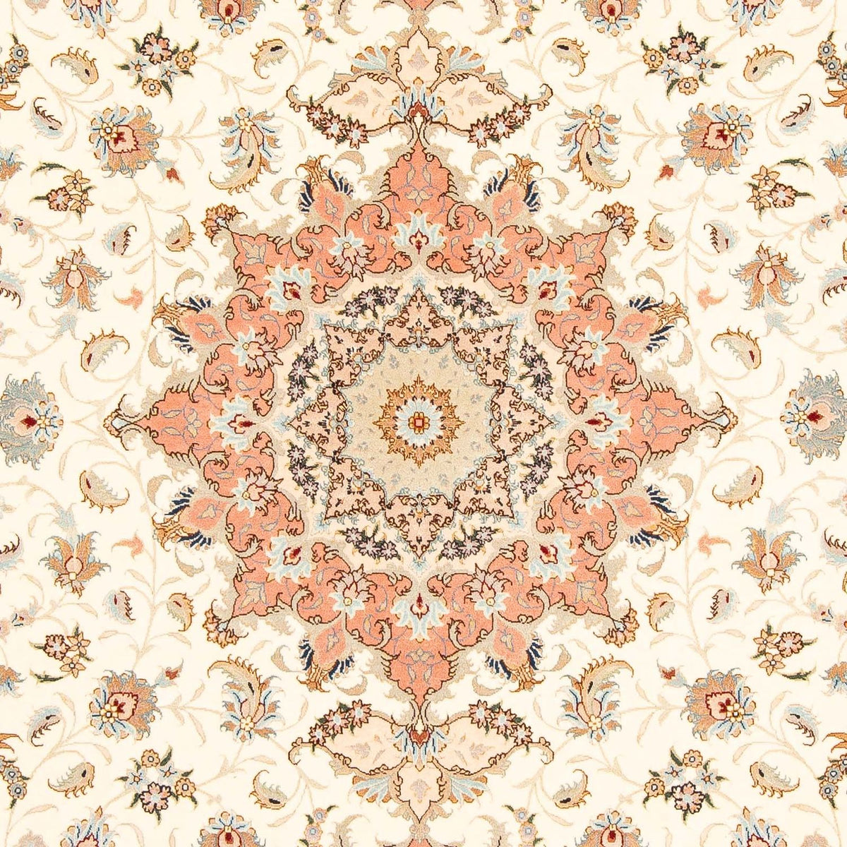 Alfombra Persa - Tabriz - Real - 300 x 197 cm - beige