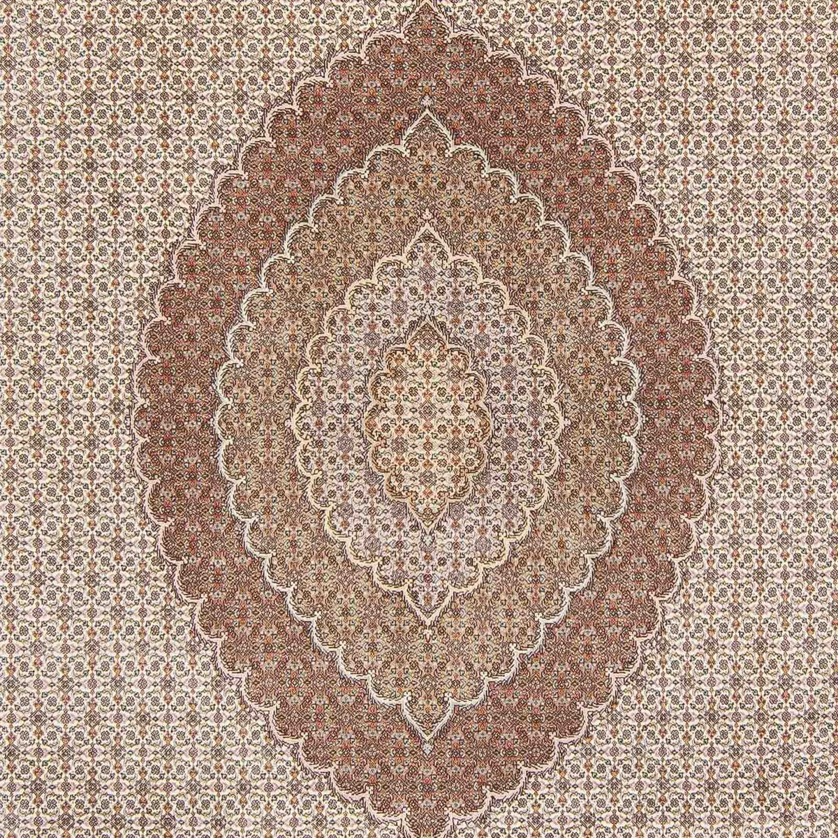 Alfombra persa - Tabriz - 362 x 252 cm - marrón claro