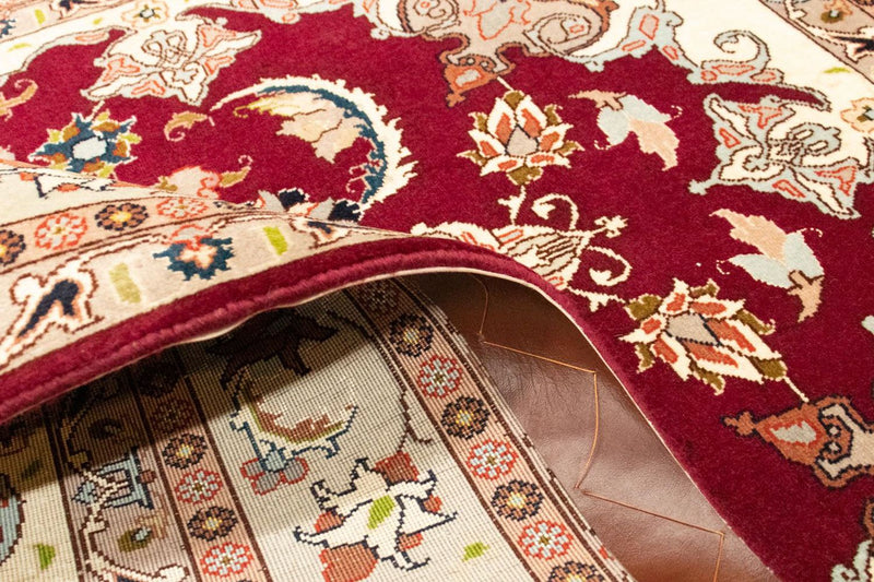 Alfombra Persa - Tabriz - Real - 150 x 101 cm - rojo