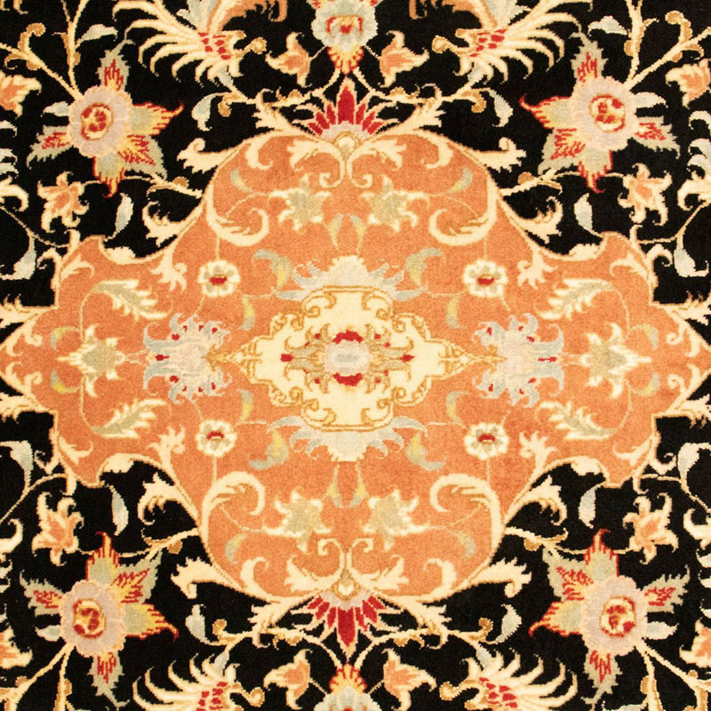 Alfombra Persa - Tabriz - Real - 150 x 101 cm - negro