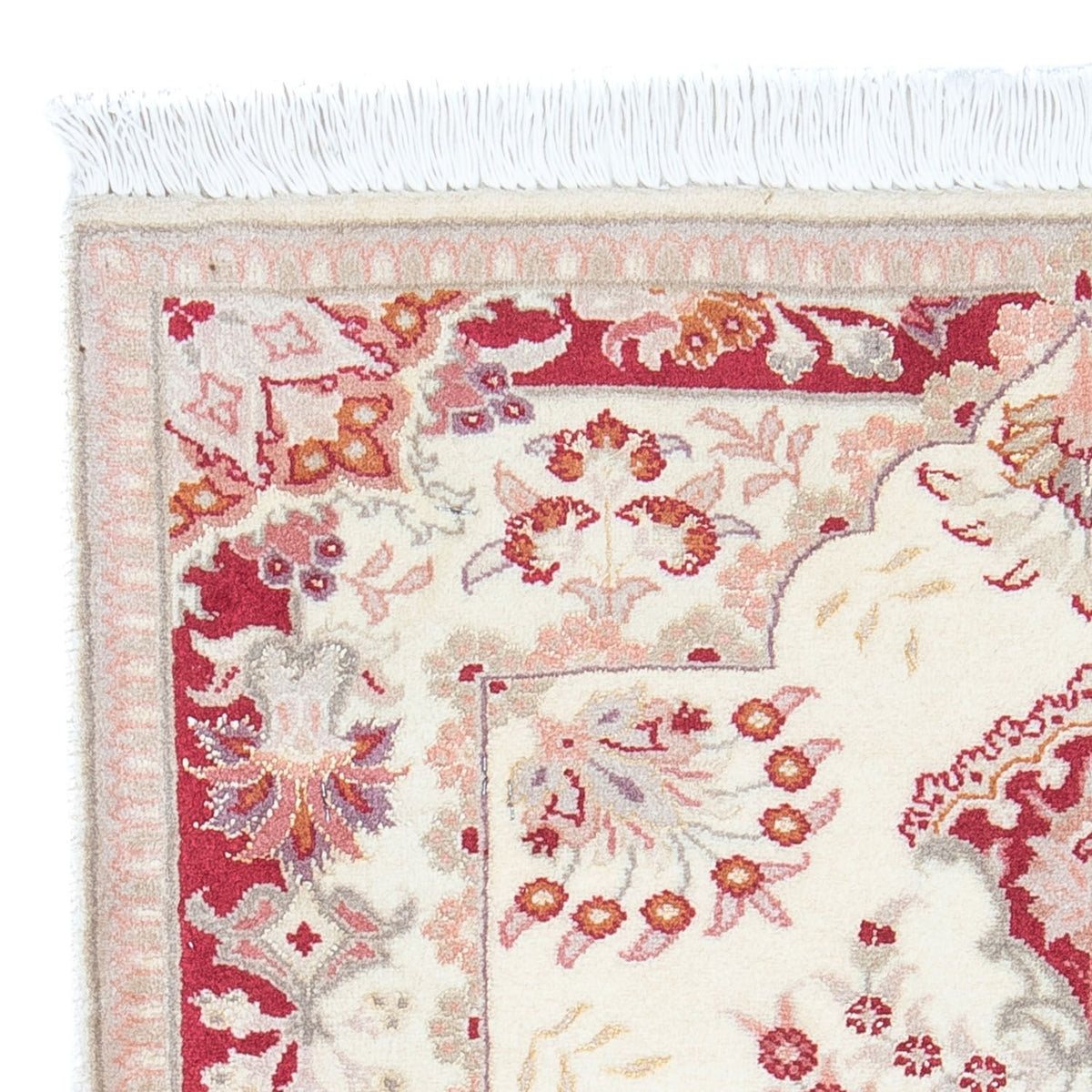 Alfombra Persa - Tabriz - Real - 84 x 59 cm - beige