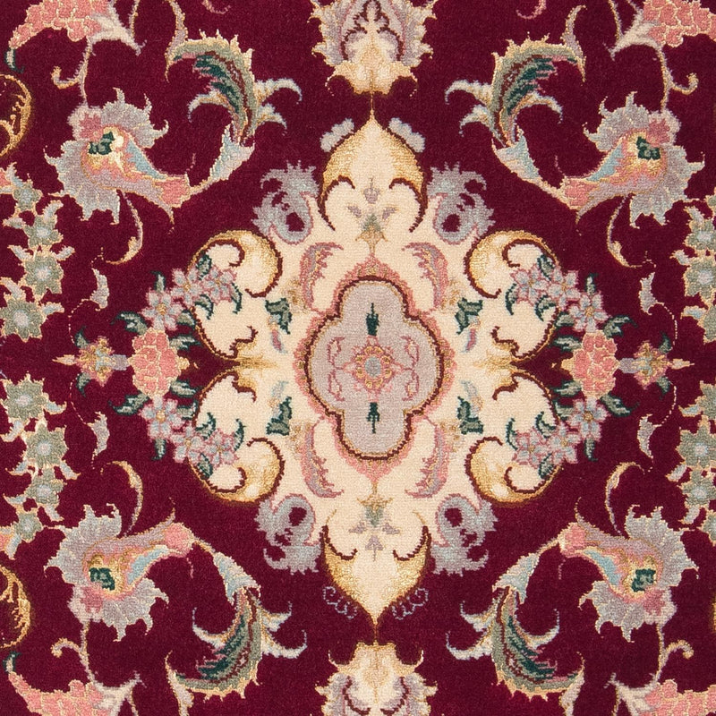 Alfombra Persa - Tabriz - Real - 96 x 58 cm - rojo oscuro