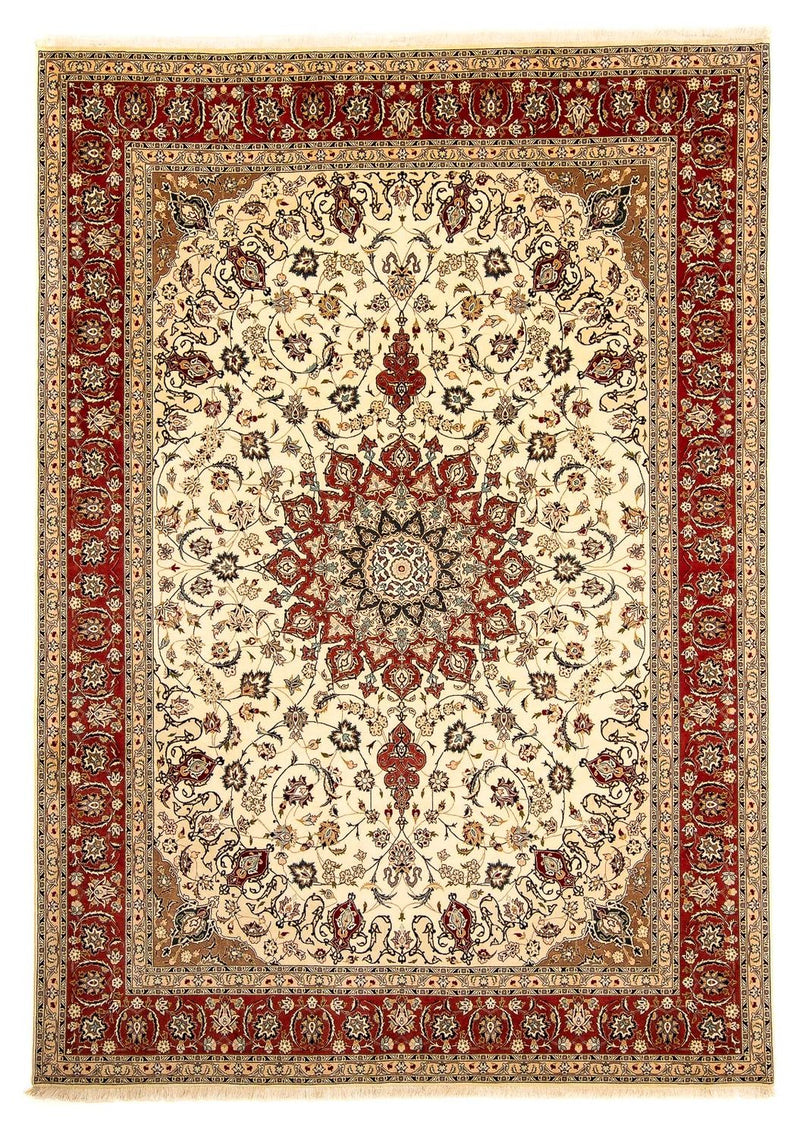 Alfombra Persa - Tabriz - Real - 340 x 255 cm - beige