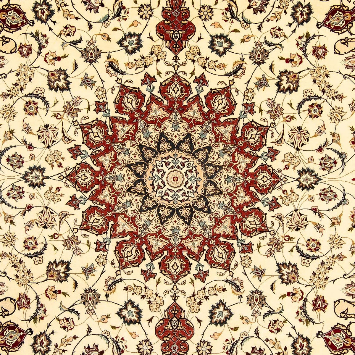 Alfombra Persa - Tabriz - Real - 340 x 255 cm - beige