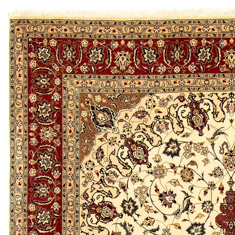 Alfombra Persa - Tabriz - Real - 340 x 255 cm - beige