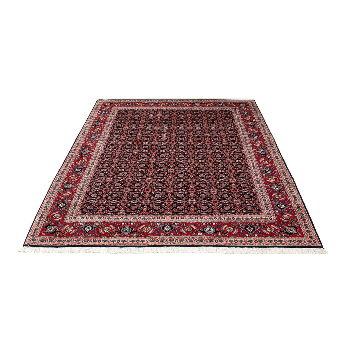 Alfombra persa - Tabriz - 202 x 151 cm - rojo