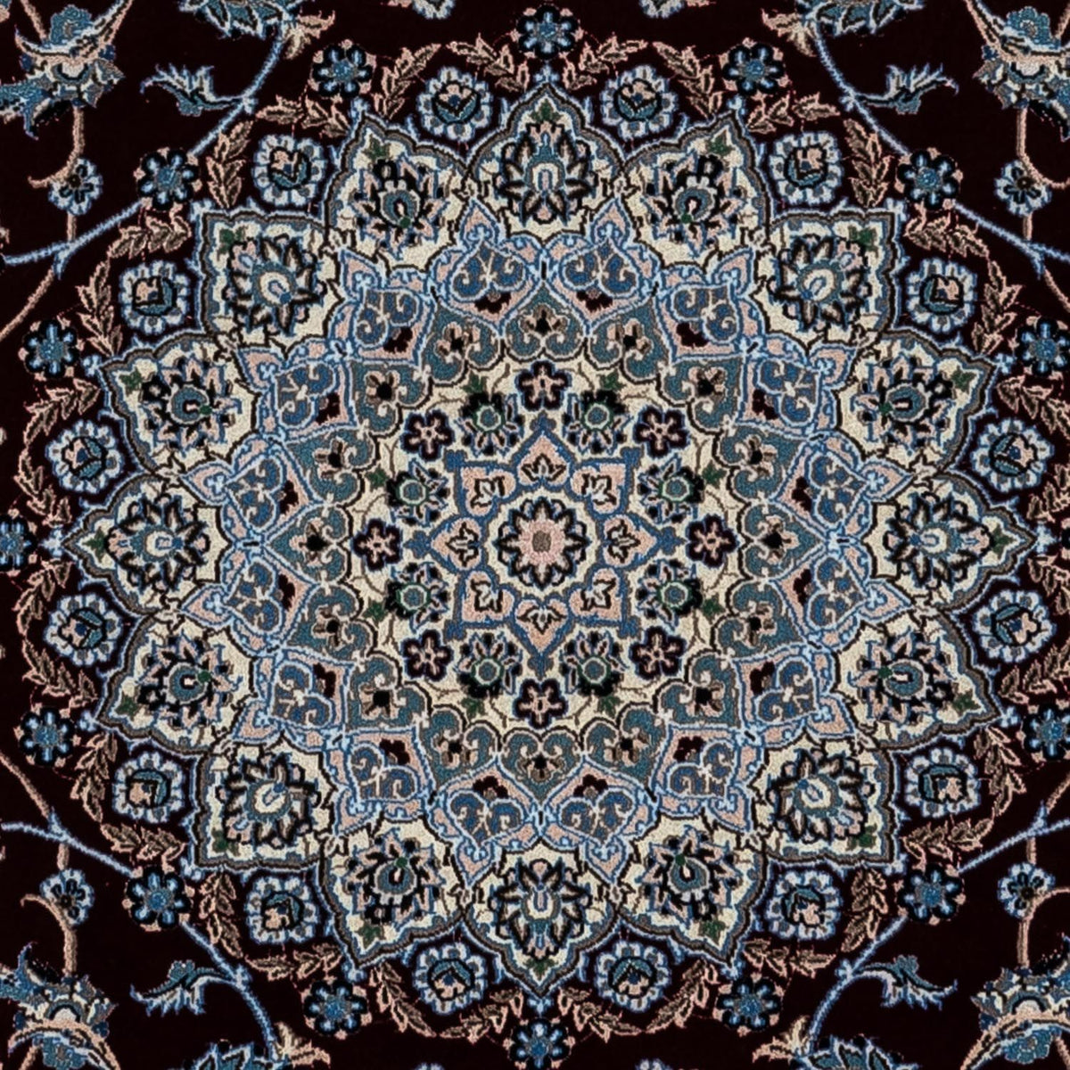 Alfombra Persa - Nain - Real - 347 x 248 cm - negro